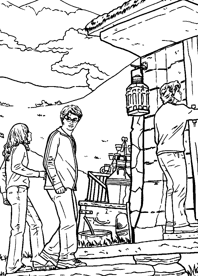 Kids-n-fun.com | 25 coloring pages of harry potter and the prisoner of ...